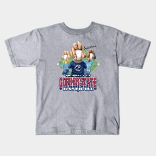 Knucklehead for Gopher State Baseball Kids T-Shirt